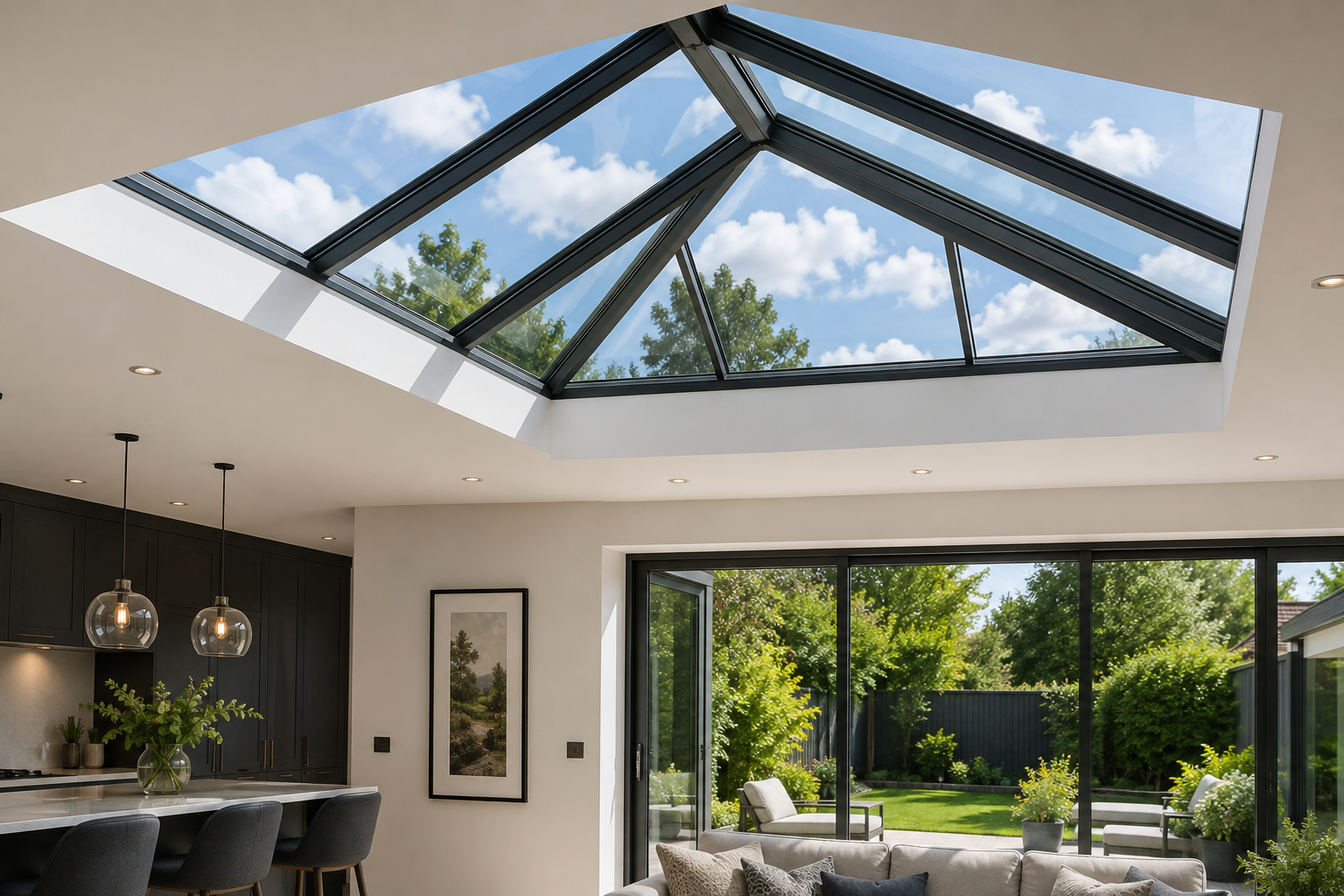 Roof lantern installation in Brighton and Sussex