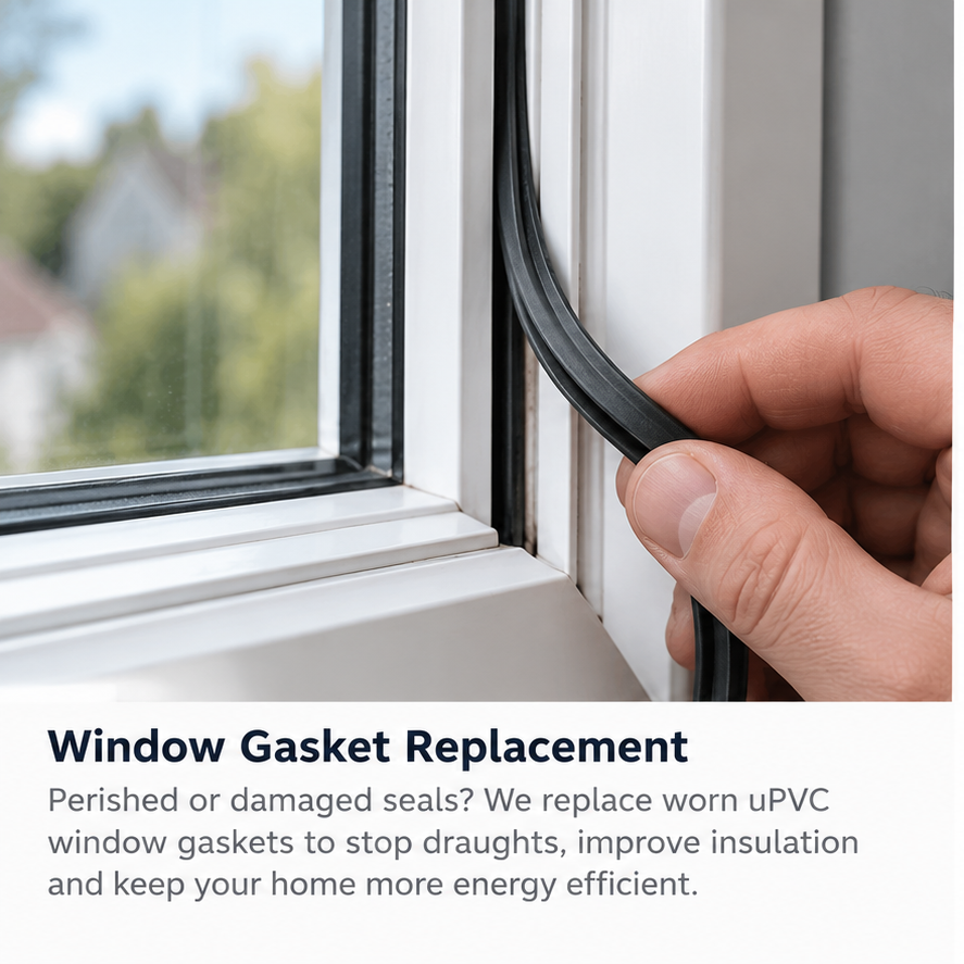 uPVC window gasket replacement in Brighton and Hove